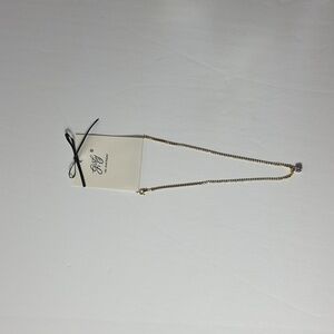 16" 18K Girly Gold Dipped Sparkel Necklace